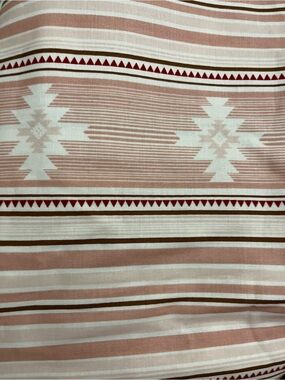 Riley Blake Cowgirl Pink Blanket Cotton Fabric  1 Yd New